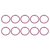 Maxbell 10x Trampoline Elastic Rope Replacement Round Wear Resistant 8mm Bungee Rope green