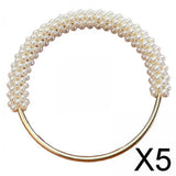Maxbell 5xRing Handle DIY Bag Tote Bag Beach Bags Handbag Handle Decoration Accessories White