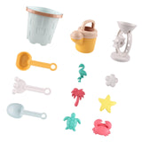 Maxbell Beach Toys Sand Set Summer Beach Bucket for Boys and Girls Age 3-10 Backyard Blue