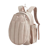 Tennis Racket Bag Pocket Storage Water Resistant Carrying Bag Pickleball Bag Brown