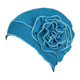 Maxbell Floral Turban Hat Flower Cap Breathable Stretchy Bandanas for Patient Cancer