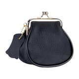 Maxbell Small Wallet for Women PU Leather for Party Business Trip Outdoor Activities Black