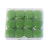 Maxbell 12Pcs Ear Plugs Soft Sound Blocking Ear Plugs for Traveling Concert Studying green