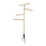 Maxbell Chicken Perch Toy for Coop Toy Chick Perch Stand for Playground Farm Outdoor