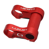 Maxbell Maxbell Folding Bike Bar Bicycle Double Stem Handlebar Aluminum Conversion Red