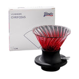 Maxbell Pour over Coffee Dripper Pour over Coffee Maker Drip for Kitchen Office Cafe Red