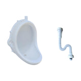 Maxbell Wall Mount Boys Potty Urinals Easy Installation Simple Kids Waterless Urinal With 61cm Tube