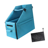 Maxbell Folding Bike Storage Box for 14-16inch Bicycles Organizer Bright Blue