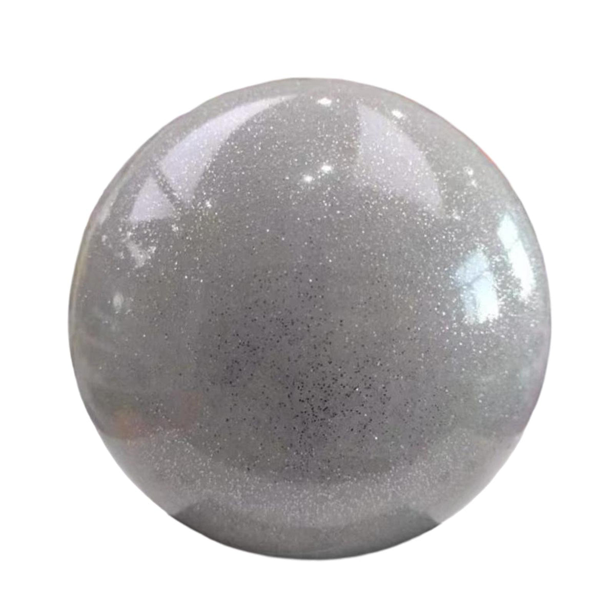 Rhythmic Gymnastic Ball 15cm Dance Practice for Workout Competition Practice silver
