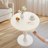 Maxbell Table Cloth Stretchable Oil Anti Table Cover for Picnic Patio Wedding White Diameter 60 cm