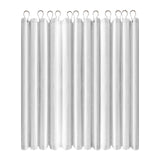 Maxbell Waffle Shower Curtains Polyester Washable Heavy Duty for Hotel Bathroom Home White
