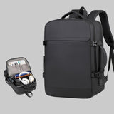 Maxbell Travel Laptop Backpack with Mesh Pockets Business Work Bag for Business Trip