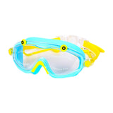 Maxbell Children Swim Goggles Anti Fog Eyewear for Summer Learning Swimming Outdoor Yellow Blue