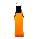 Maxbell 2pcs Rectangle Neoprene Floating Keyring for Boating Sailing Rose Red&Orange