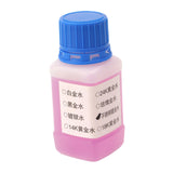 Maxbell Gold Plating Solution 100 ml Jewellery Accessories Store Jewelry Making Tool Stainless Steel Gold