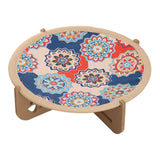 Maxbell Cat Hammock Bed Floral Printed Rest Multifunctional Playing Elevated Cat Bed S