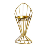 Maxbell Arabic Incense Burner Modern Incense Cone Holder for Desktop Home Decor Gold