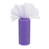 Maxbell Mutil 6" x 25 yard Tulle Roll Spool Tutu Wedding Decor Bow Light Purple
