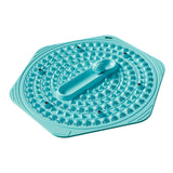 Acupressure Foot Massager Mat Creative Pressure Point Pad for Travel Workout Blue Green