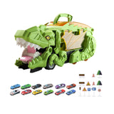 Transforming Dinosaur Toy Dino Transform Toy for Kids Age 2~6 Birthday Gifts Green