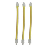 Maxbell 3Pcs Silicone Tennis Racquet Vibration Dampener Shock Absorber Damper Yellow - Aladdin Shoppers