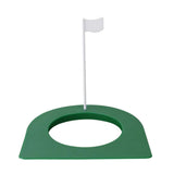 Maxbell 2pcs Golf Putting Hole with Flag Putting Practice Cup Practice Training Aids