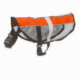 Maxbell Maxbell Reflective Mesh Dog Chest Harness Strap Training Walk Collar Vest Orange L