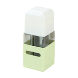 Maxbell 4 in 1 Travel Bottles Compact Travel Containers for Hair Conditioner Shampoo Square Green