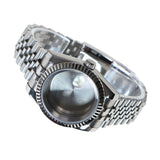 Maxbell Watch Case Shell Watch Band Versatile Direct Replaces for NH35 NH36 Movement 39MM No Clear Magnifier