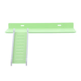 Maxbell Maxbell Wooden Platform and Ladder Set for Chinchilla Hamster Climbing green