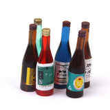 Maxbell 1/12 Dollhouse Miniature Bottles of Wine 6pcs
