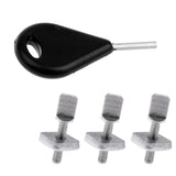 Maxbell Surfboard Fin Key Surf Board Longboard SUP Surfing Tool with 3 Pieces Screws - Aladdin Shoppers