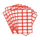 Maxbell 50Pcs Handwriting Writable 1050 Self Sticky Labels for Package Office School red