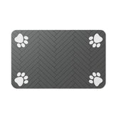 Maxbell Absorbent Pet Feeding Mat Anti Stains Anti Slip Washable 11.81inchx19.69inch