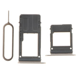 Maxbell 2xSim Card Holder Slot Tray Replacement for Samsung A5 A7 2017 A520 gold