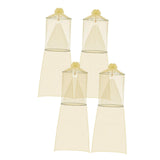 4x Fly Killer Mesh Tree Trap Simple Spotted Lanternfly for Birds Butterflies Yellow