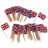 Maxbell 100 Pieces  England Flag +100 Piece USA Flag