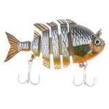 Maxbell Maxbell Multi Jointed Segmented Fishing Lures Jointed Swimbaits Crankbait  B