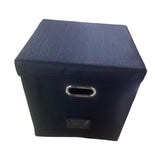 Maxbell 12inch Vinyl Records Storage Box CD Album Records Case Carrying Case Organizer Black
