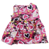 Maxbell Lovely Short Skirt for 18inch American Doll Dress Up Accs Colorful Hearts - Aladdin Shoppers