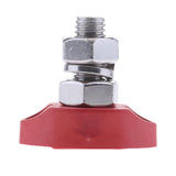 Maxbell Junction Block Power Post Set Insulated Terminal Stud Black Red 8mm