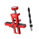 Maxbell Cabinet Door Mounting Jig Aluminium Alloy for Living Room Carpentry Bookcase with 1 drill