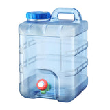 Maxbell 2x20L Capacity Water Container with Faucet Drink Dispenser for Hiking Car