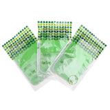 Maxbell Maxbell 3 Pieces Bath Glove Shower Towel Mitt Back Body Scrub Exfoliating  Green