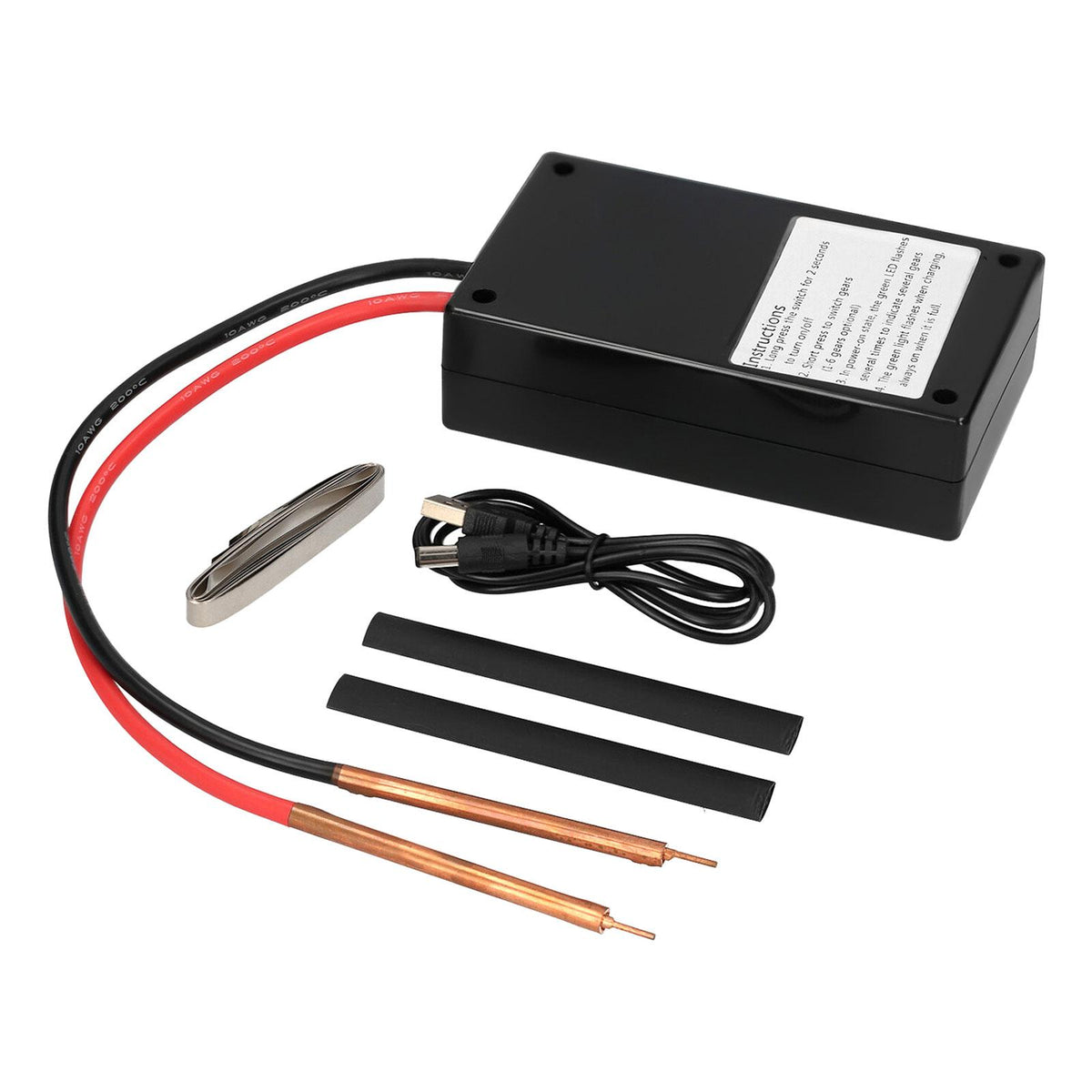 Maxbell Spot Welder with Nickel Strip DIY Mini Spot Welder for Battery Plate Welding