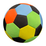 Silent Indoor Soccer Ball Soft Quiet Training Fan Player Teens Football Ball Black Green Red 22cm