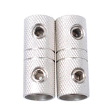 Maxbell 3x2 Pieces 4 AWG Speaker Wire Coupler Butt Connector Terminal Joiner Screw