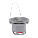 24xRubber Boat Kayak Surfboard Plastic Inflatable Boat Air Valve Plug Gray