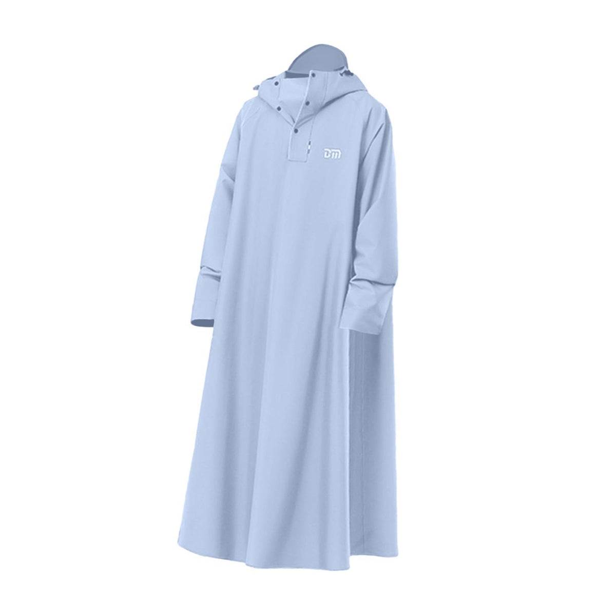 Maxbell Rain Poncho Reusable Long Raincoat for Travel Backpacking Outdoor Activities 134cm
