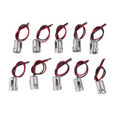 Maxbell 5x10 Pieces 1156 BA15D LED Bulb Light Double Contact Socket Wire Connectors